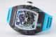 ZF Factory Swiss Richard Mille Replica RM 055 Blue Rubber Strap Carbon Fiber Skeleton Watch (7)_th.jpg